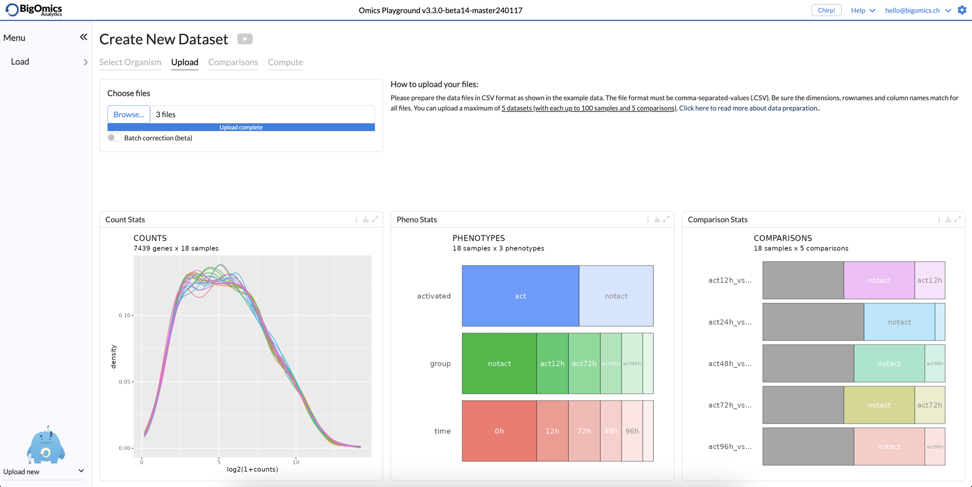 Try Omics Playground - BigOmics Analytics